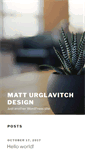 Mobile Screenshot of matturglavitch.com